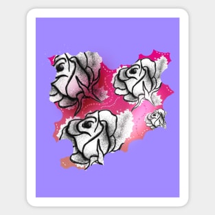 Rose Colored Dreams Sticker